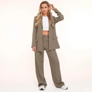 Army Green Basic-Pantalon<Olivia & Kate Best Sale