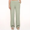Army Green Linen-Pants<Olivia & Kate Fashion