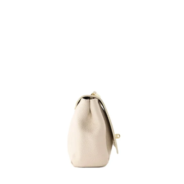 Beige Leather Crossbody-Bag<Olivia & Kate Best