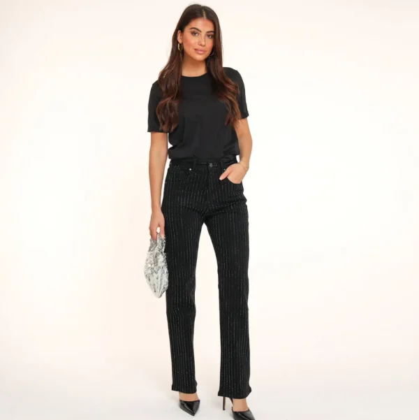 Black Basic Ss-Tee<Olivia & Kate Outlet