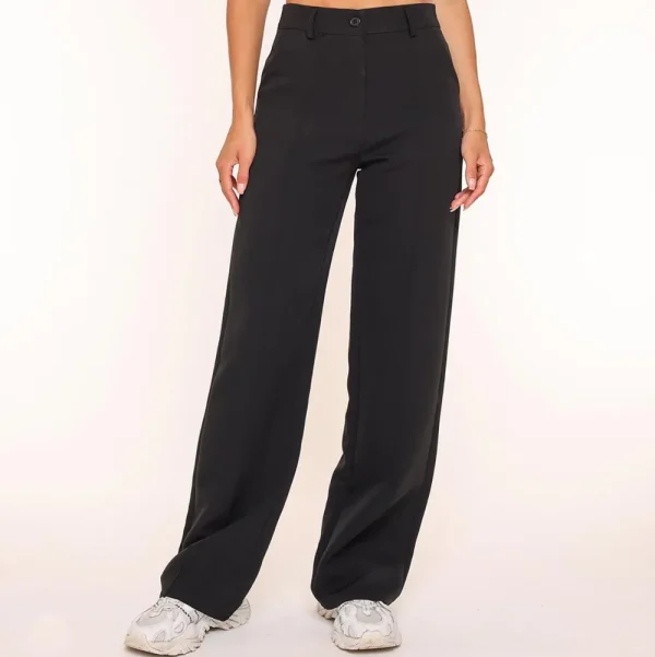 Black Basic-Pantalon<Olivia & Kate Flash Sale