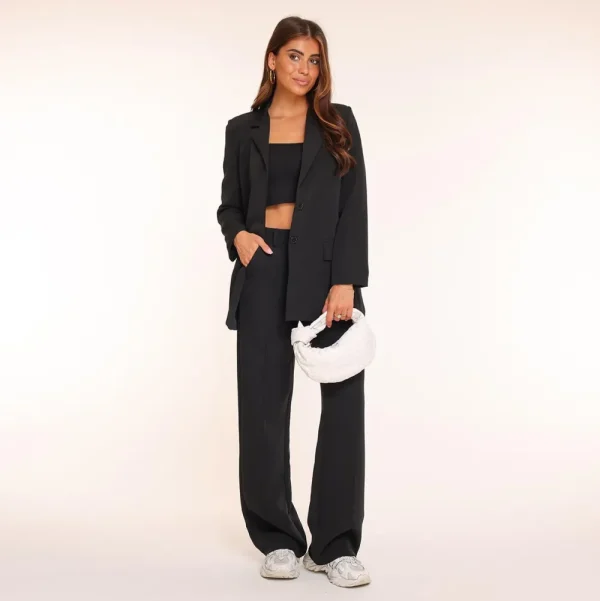 Black Basic-Pantalon<Olivia & Kate Flash Sale