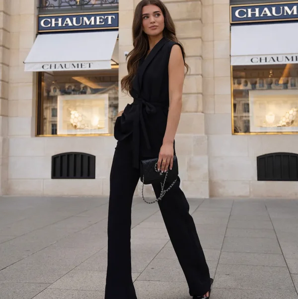 Black Basic-Pantalon<Olivia & Kate Flash Sale