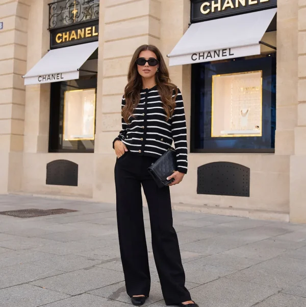 Black Basic-Pantalon<Olivia & Kate Flash Sale