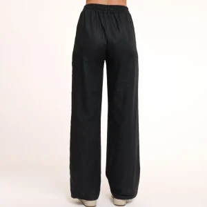 Black Tall Linen-Pants<Olivia & Kate Discount