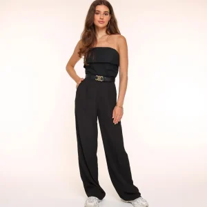 Black Wide-Pantalon<Olivia & Kate Clearance