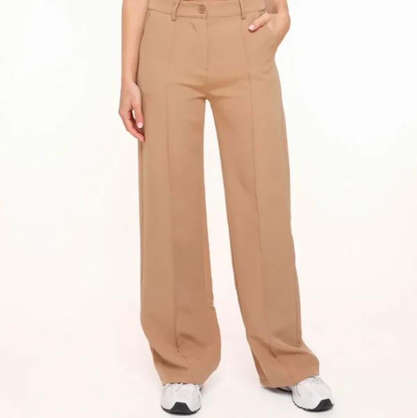 Camel Basic-Pantalon<Olivia & Kate Sale