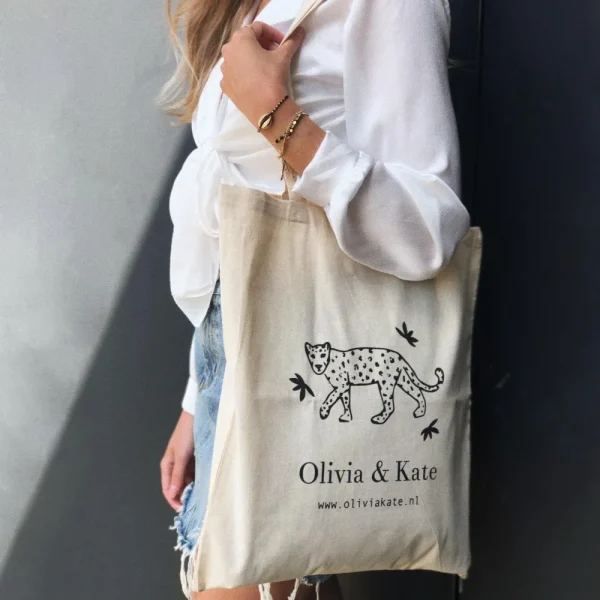 Canvas Leopard Bag<Olivia & Kate Cheap