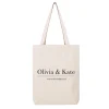 Creme Canvas-Bag<Olivia & Kate Cheap