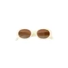 Creme Oval-Sunglasses<Olivia & Kate New