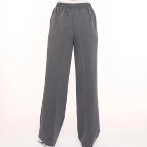 Dark Grey Studio White Edge-Pantalon<Olivia & Kate New