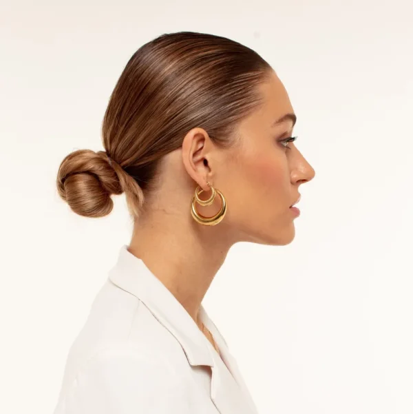 Golden Adriana-Earrings<Olivia & Kate Fashion