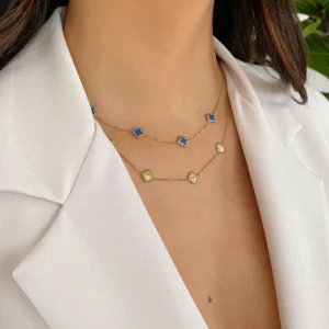 Golden Clover-Necklace<Olivia & Kate New