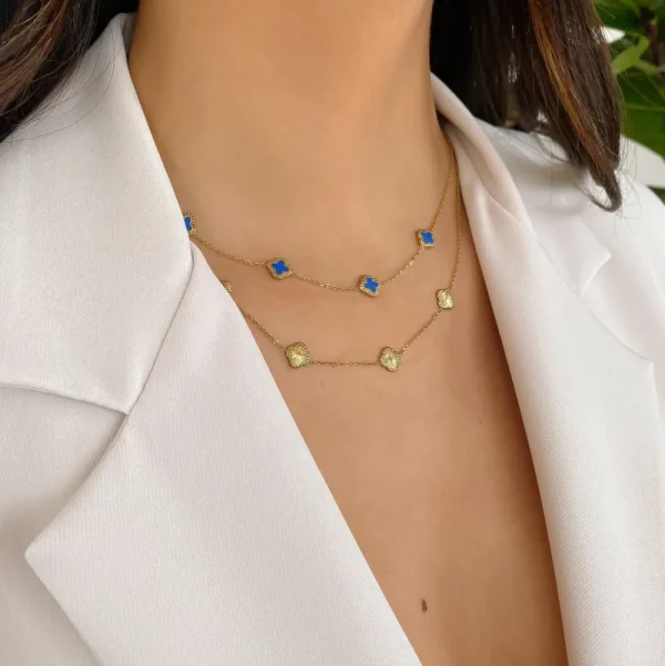 Golden Clover-Necklace<Olivia & Kate New