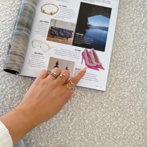 Golden Crystals-Ring<Olivia & Kate Online