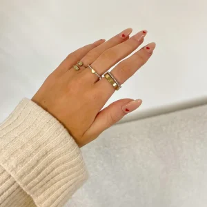 Golden Crystals-Ring<Olivia & Kate Online