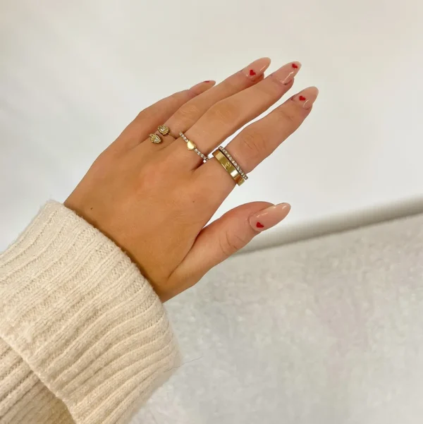Golden Crystals-Ring<Olivia & Kate Online