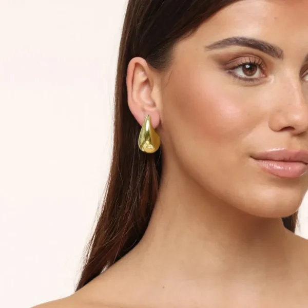 Golden Drup-Earrings<Olivia & Kate Sale