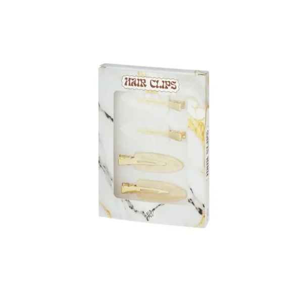 Golden Hair Clips-Set<Olivia & Kate Shop