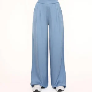 Jeans Blue Tall Satin-Pants<Olivia & Kate Fashion