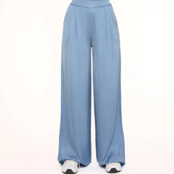 Jeans Blue Tall Satin-Pants<Olivia & Kate Fashion
