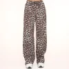 Leopard Loose Fit-Pants<Olivia & Kate Best
