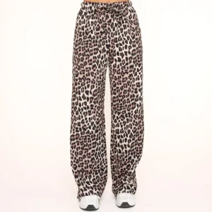Leopard Loose Fit-Pants<Olivia & Kate Best