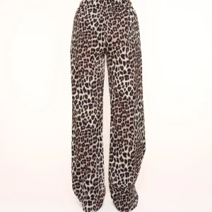 Leopard Loose Fit-Pants<Olivia & Kate Best