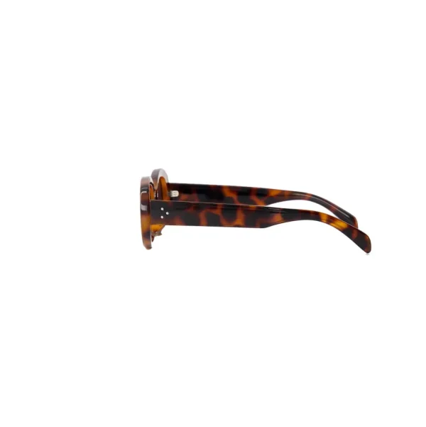 Leopard Oval-Sunglasses<Olivia & Kate Clearance