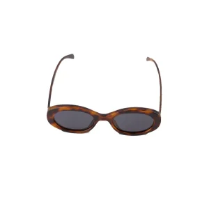 Leopard Oval-Sunglasses<Olivia & Kate Clearance