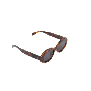 Leopard Oval-Sunglasses<Olivia & Kate Clearance