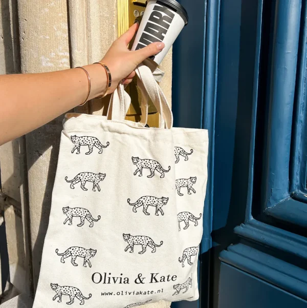 Leopards-Canvas Bag<Olivia & Kate Outlet