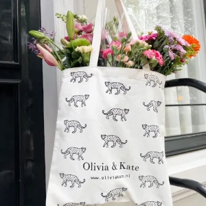 Leopards-Canvas Bag<Olivia & Kate Outlet