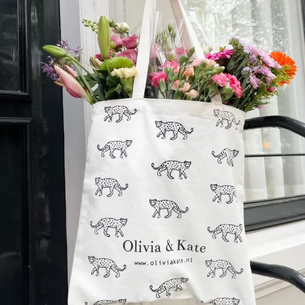 Leopards-Canvas Bag<Olivia & Kate Outlet