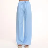 Light Blue Tall Linen-Pants<Olivia & Kate Cheap