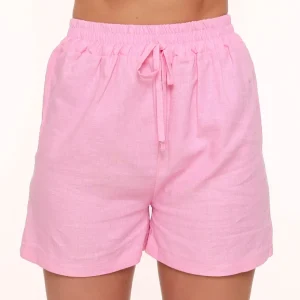 Light Pink Linen-Short<Olivia & Kate Online