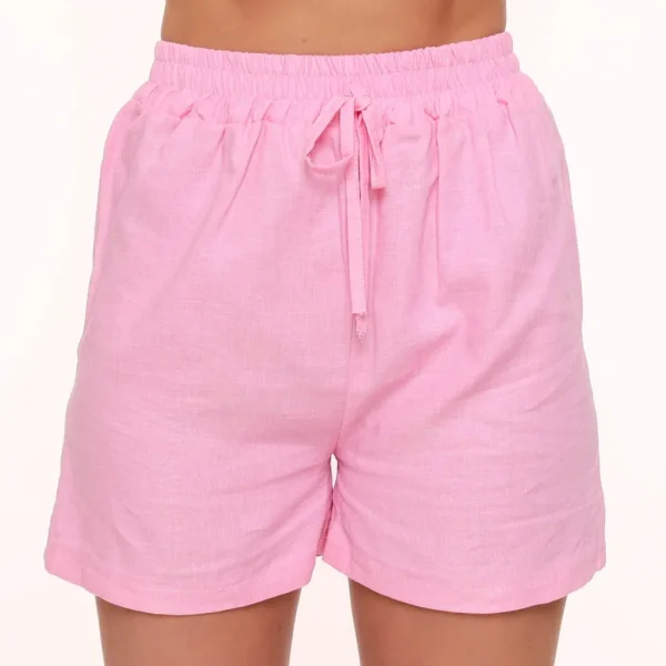 Light Pink Linen-Short<Olivia & Kate Online