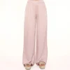Light Pink Tall Satin-Pants<Olivia & Kate Cheap