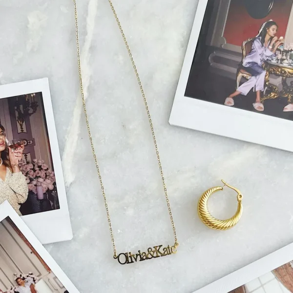 Golden-Necklace<Olivia & Kate Fashion