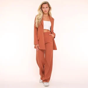 Rust Orange Basic Straight-Fit<Olivia & Kate Best Sale