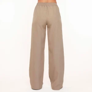 Taupe Continuous Seams-Pants<Olivia & Kate Clearance