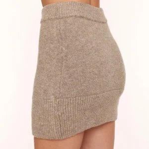 Taupe Knitted-Skirt<Olivia & Kate Flash Sale