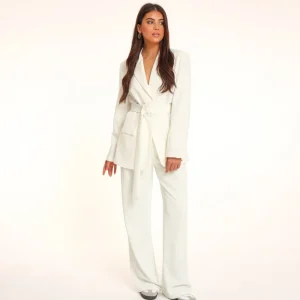 White Belt-Blazer<Olivia & Kate Sale