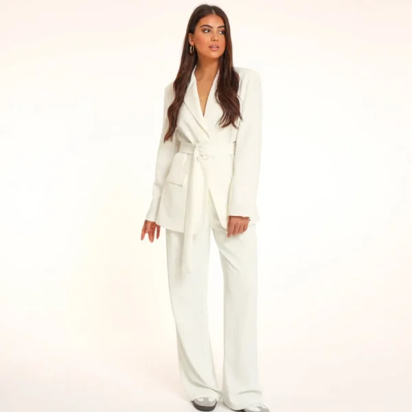 White Belt-Blazer<Olivia & Kate Sale