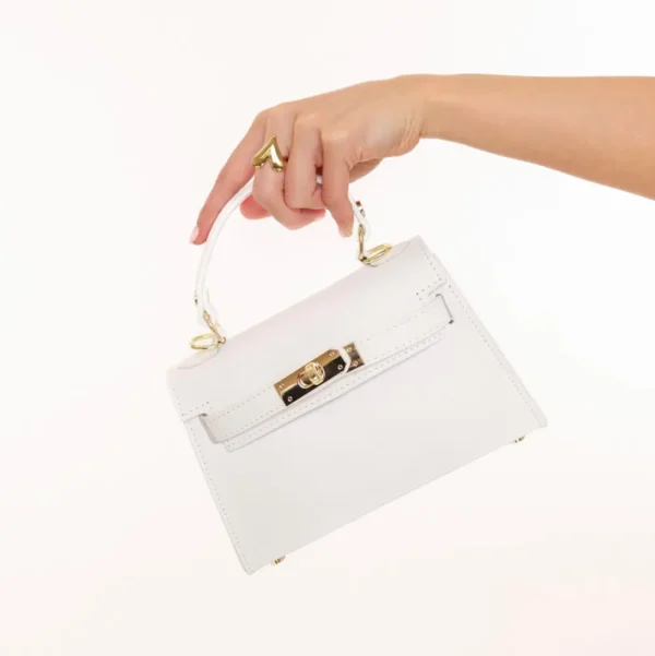 White Golden Details-Bag<Olivia & Kate Best Sale