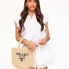White Ruffel Detail-Top<Olivia & Kate Hot