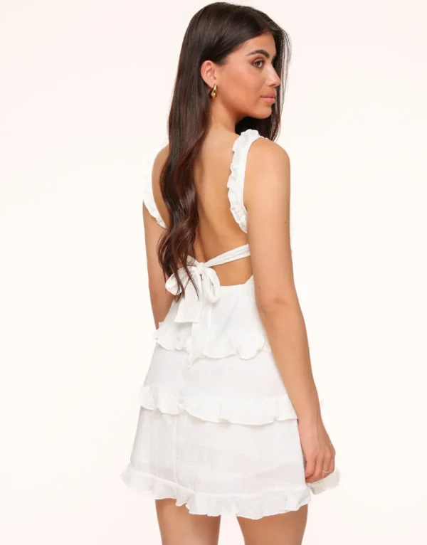 White Short Smocked-Dress<Olivia & Kate Flash Sale