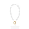 White Trendy Pearl-Phone Cord<Olivia & Kate Best Sale