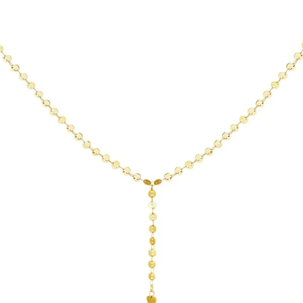 Y-Chain Gold-Necklace<Olivia & Kate Online